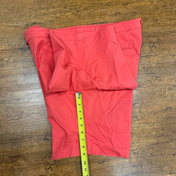 Criquet Coral Pink Casual Preppy Golf Tennis Chino Shorts Bermudas‎ Men's 38x9 - Picture 7 of 7